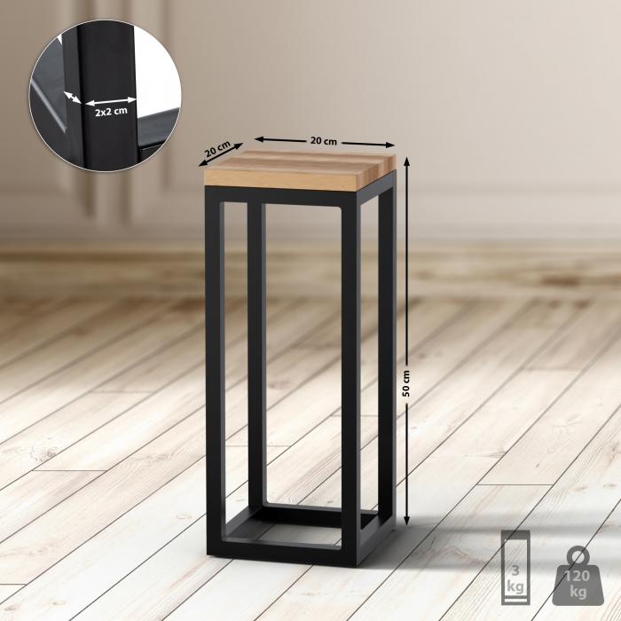 Beistelltisch HLO-CP8520x20x50 cm ~ eiche