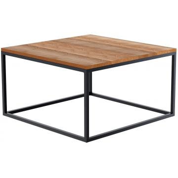 Couchtisch HLO-CP6 80x80x45 cm ~ eiche