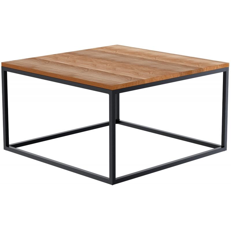 Couchtisch HLO-CP6 80x80x45 cm ~ eiche