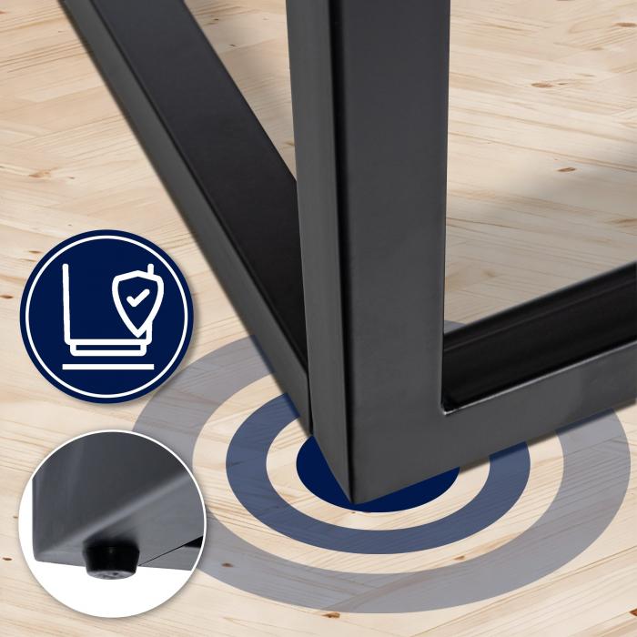 Couchtisch HLO-CP6 100x45x50 cm ~ eiche