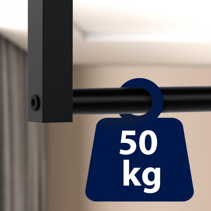 Kleiderstange HLO-CP90 60x60 cm ~ schwarz
