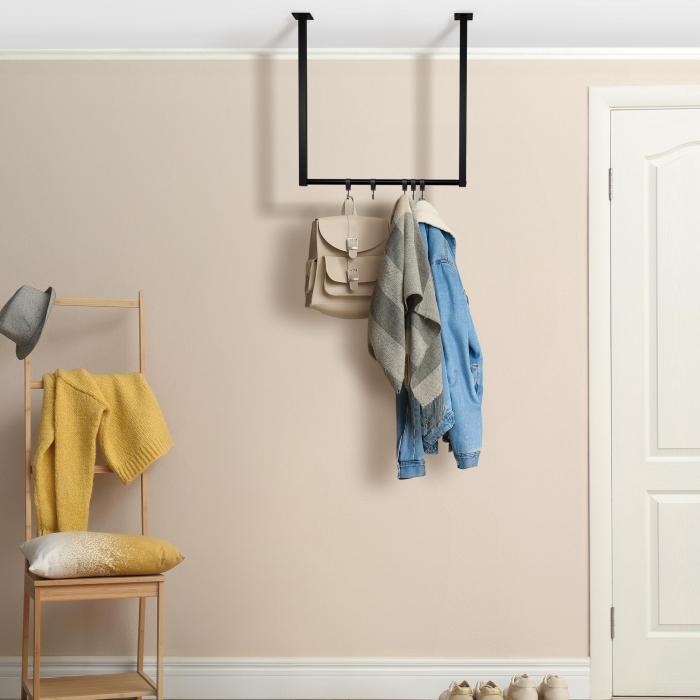 Kleiderstange HLO-CP90 60x60 cm ~ schwarz