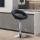 Barhocker HLO-CP288 Samt chrom ~ dunkelgrau