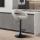Barhocker HLO-CP288 Samt schwarz ~ creme