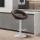 Barhocker HLO-CP288 Samt wei ~ braun
