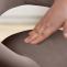 Barhocker HLO-CP288 Samt wei ~ braun