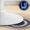 Barhocker HLO-CP288 Samt wei ~ braun