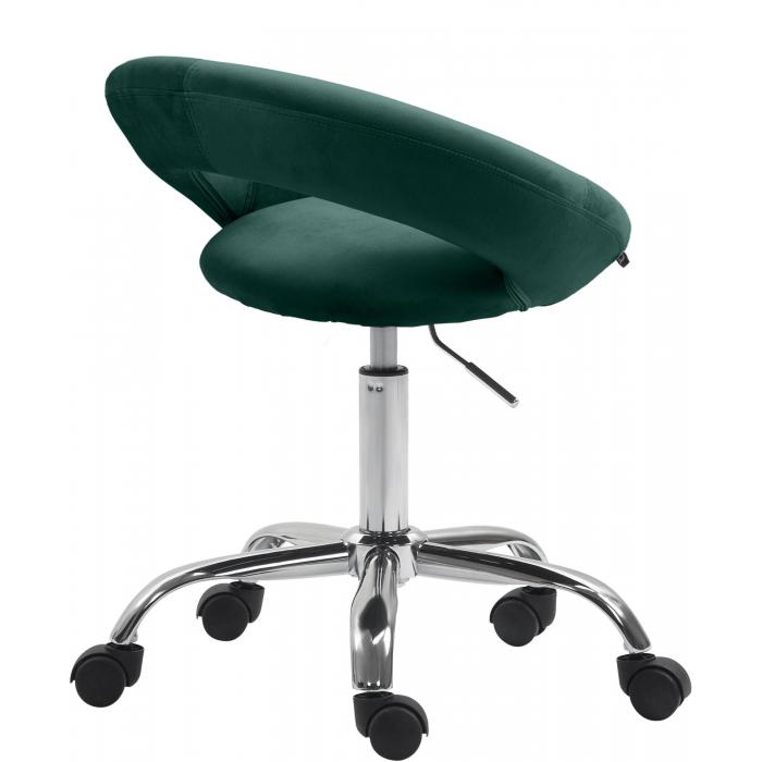 Arbeitshocker HLO-CP132 Samt ~ grn