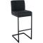 Barhocker HLO-CP322 Stoff B ~ dunkelgrau