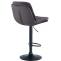 Barhocker HLO-CP325 Samt schwarz ~ schwarz