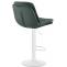 Barhocker HLO-CP325 Samt wei ~ dunkelgrn