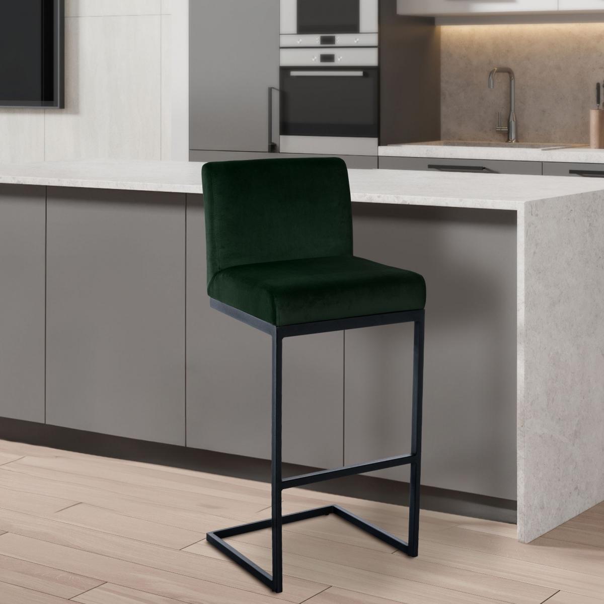 Barhocker HLO-CP321 Samt B ~ grn