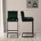 Barhocker HLO-CP321 Samt B ~ grn