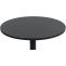 Stehtisch HLO-CP6 rund 60 cm ~ schwarz/schwarz