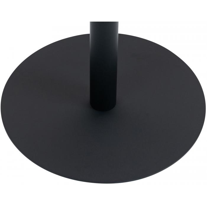 Stehtisch HLO-CP6 rund 60 cm ~ schwarz/schwarz