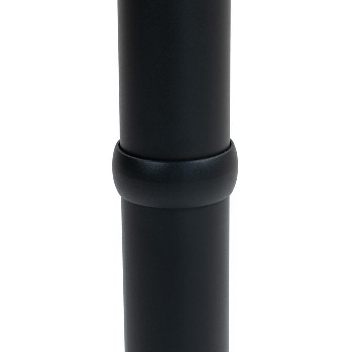Stehtisch HLO-CP6 rund 60 cm ~ schwarz/schwarz