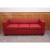 3er Sofa Couch Loungesofa Lille ~ Leder, rot