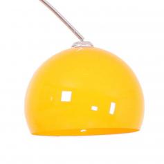 Schirm für Bogenlampe, Ø 40cm, Kunststoff ~ orange