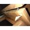 Defekte Ware (Teile gebrochen SK5) | Teak-Waschbeckenunterschrank HWC-M92, Waschtisch Schrank, B-Grade-Teak, 61x65x40cm
