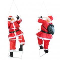 Weihnachtsmänner auf Leiter HLO-PX2 130cm