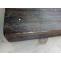 B-Ware (schlecht verarbeitet SK3) | Wandtisch HWC-H48, Wandklapptisch Tisch klappbar Massiv-Holz ~ 100x50cm shabby braun