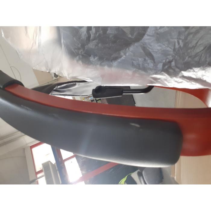 B-Ware (Armlehne beschdigt SK2) | Relaxliege ARLES II, Relaxsessel MIT Massage, Massagesessel ~ Kunstleder, coffee