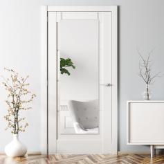 Türspiegel HLO-PX90 120 x 40 cm ~ Weiß
