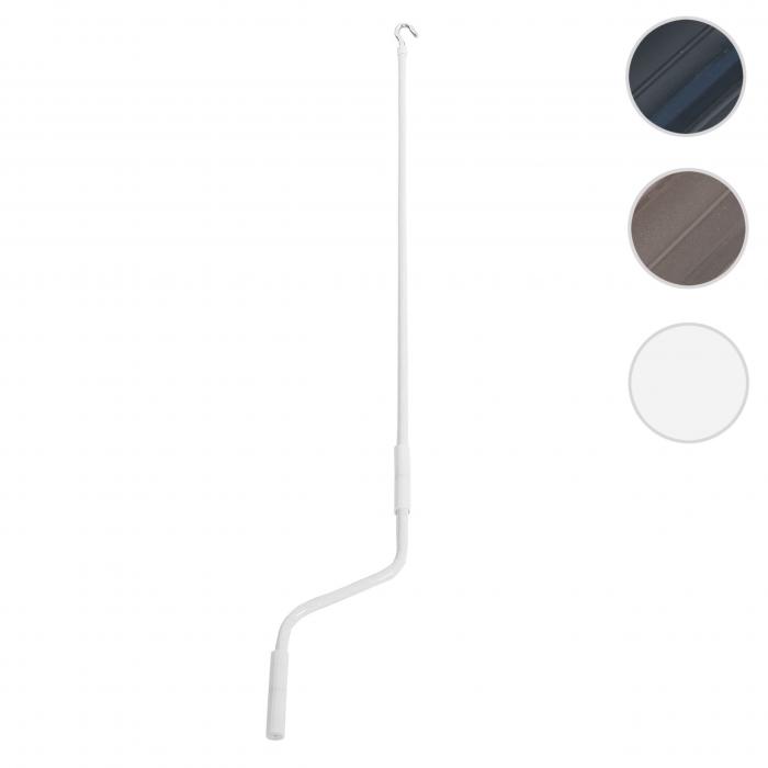 Handkurbel für Markisen, Markisenkurbel Kurbel, 150cm ~ weiß