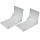 2er-Set Deckenadapter für Kassetten-Markise T122 T123, Deckenmontage Halterung Adapter ~ weiß 2er-Set Deckenadapter für Kassetten-Markise T122 T123, Deckenmontage Halterung Adapter ~ weiß