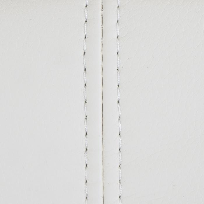 Defekte Ware (Feststellschrauben verbogen SK4) | Relaxsessel Helsinki, TV-Sessel mit Hocker ~ Kunstleder, creme