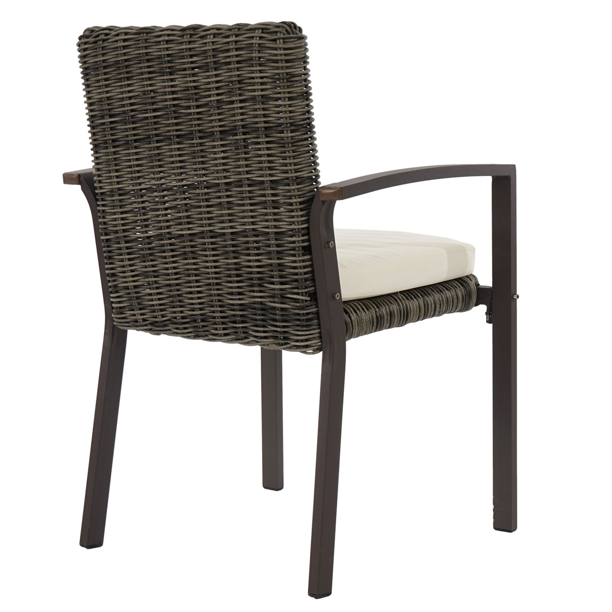 Details zu 2x Poly Rattan Gartenstuhl Murcia II, Stapelstuhl inkl. Sitzkissen naturgrau Details zu 2x Poly Rattan Gartenstuhl Murcia II, Stapelstuhl inkl. Sitzkissen naturgrau