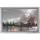 Bilderrahmen T248, Fotorahmen Holzrahmen Wand-Rahmen, 36x51cm Shabby-Look Landhauss ~ wei