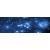 LED-Bild, Leinwandbild Leuchtbild Wandbild, Timer ~ 120x40cm Sternenhimmel