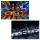 2x LED-Bild Leinwandbild Leuchtbild Wandbild 40x60cm, Timer ~ Cars