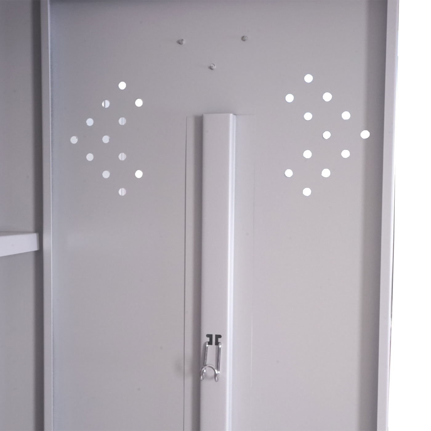 183x81x50cm nach ASR ~ grau Valberg Doppelspind T338 Kleiderspind Umkleideschrank Spind