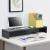 Monitorstnder HLO-PX11 100x27x15 cm Monitorregal ~ Dunkelgrau