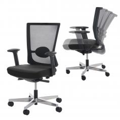 Bürostuhl MERRYFAIR Forte, Schreibtischstuhl, Sliding-Funktion ergonomisch ~ schwarz