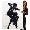 Ölgemälde Tänzerin, 100% handgemaltes Wandbild Gemälde XL, 120x90cm