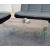 Couchtisch Kos T578, Wohnzimmertisch, 40x110x60cm, FSC-zertifiziert ~ Sanremo-Eiche, Glas-Füße