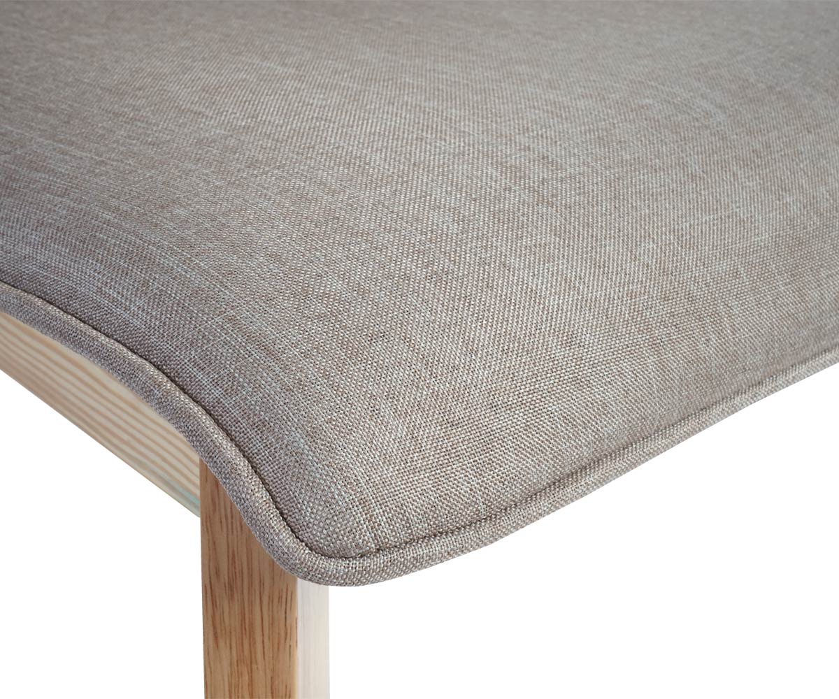 Retro 50er Jahre Design Stuhl Lehnstuhl 6x Esszimmerstuhl Zadar Textil 