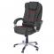 Massage-Brostuhl Blackburn, Massagestuhl Drehstuhl Chefsessel, Kunstleder ~ schwarz