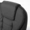 Massage-Brostuhl Blackburn, Massagestuhl Drehstuhl Chefsessel, Kunstleder ~ schwarz
