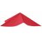 Ersatz-Bezug fr Luxus-Ampelschirm HWC-A96, Sonnenschirmbezug Ersatzbezug, 3x3m (4,24m) Polyester 2,7kg ~ rot