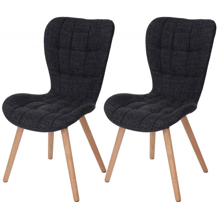 2x Esszimmerstuhl Hwc A87 Stuhl Lehnstuhl Retro 50er Jahre Design