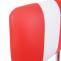 2er-Set Barhocker Avellino, Barstuhl Tresenhocker, Retro 50er Jahre Design, Kunstleder FSC ~ rot-wei