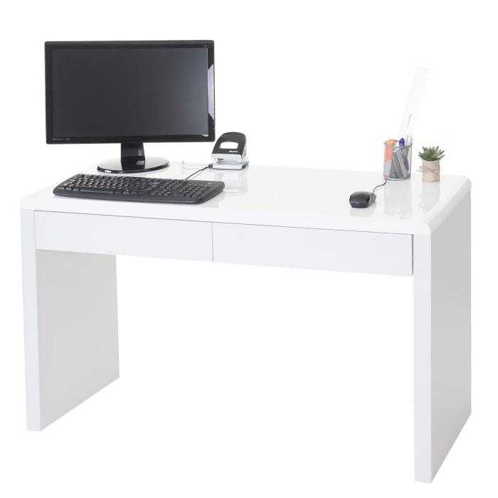 schreibtisch design weis, design schreibtisch edmonton, bürotisch computertisch, hochglanz, Design ideen