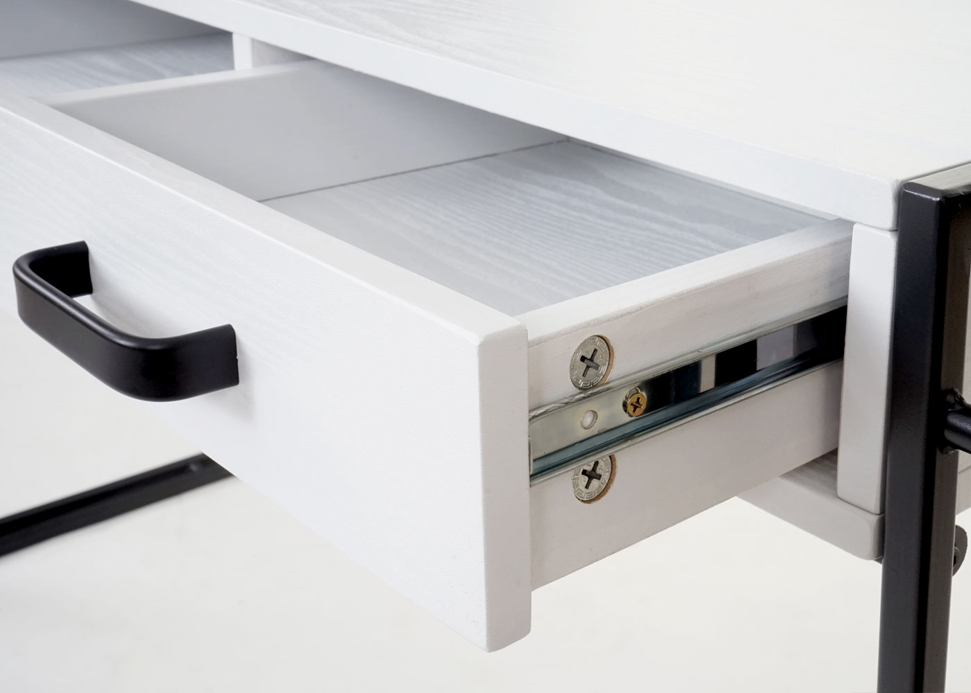 weiß 121x70cm 3D-Struktur Schreibtisch MCW-A27 Bürotisch Computertisch