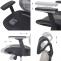 Brostuhl HWC-A61, Schreibtischstuhl, Sliding-Funktion Stoff/Textil ISO9001 ~ schwarz/grau