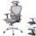Brostuhl HWC-A61, Schreibtischstuhl, Sliding-Funktion Stoff/Textil ISO9001 ~ grau/grau
