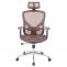 Brostuhl HWC-A61, Schreibtischstuhl, Sliding-Funktion Stoff/Textil ISO9001 ~ mandarin/mandarin